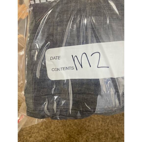 Vince womens chambray lyocell linen blend pants business casual office 26 - Picture 15 of 15